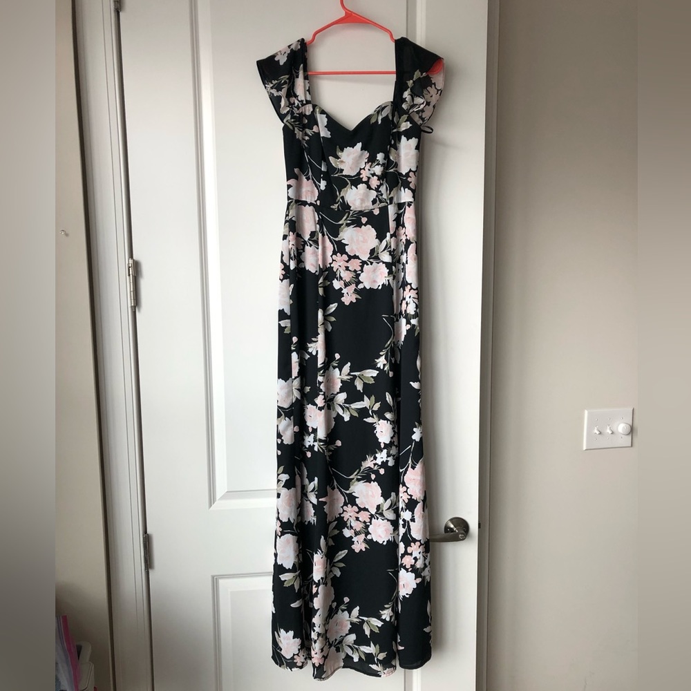 Long floral dress from WAYF